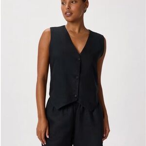 Quince European Linen Vest
